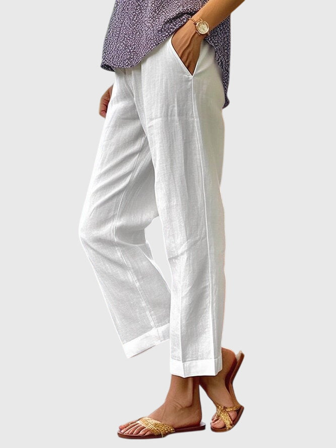 ISABELLA | PANTALONI IN LINO DAL TAGLIO MORBIDO