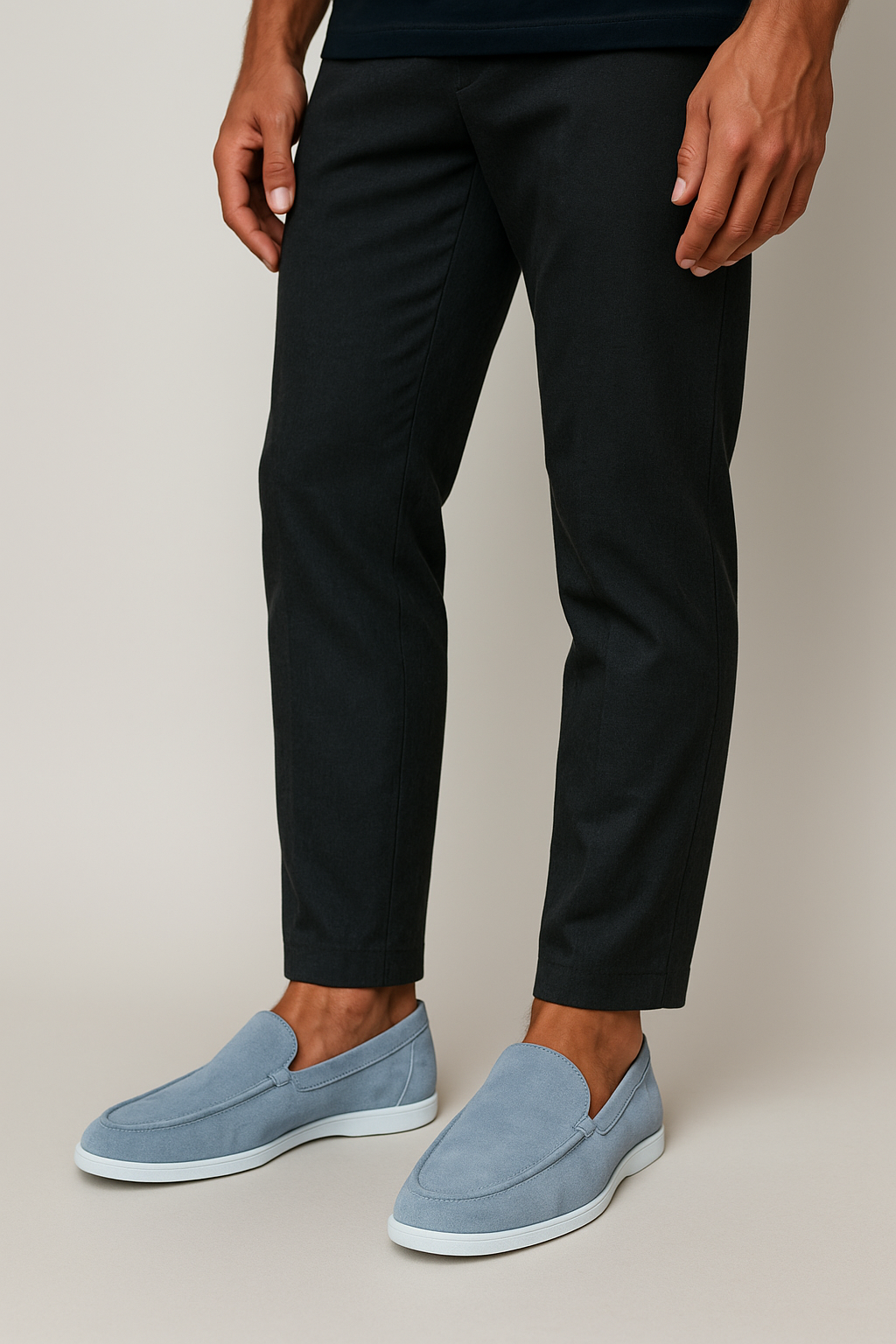 EMILIANO | MOCASSINI CASUAL EFFETTO CAMOSCIO
