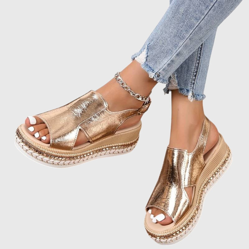 LYSARA | SANDALI PLATFORM GLAM COMFORT