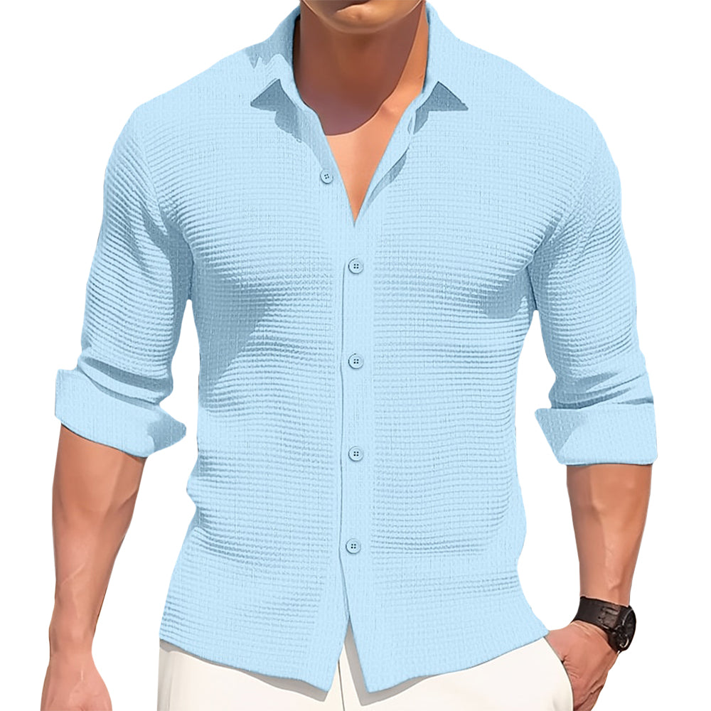 ANDREA | CAMICIA TESTURIZZATA ELEGANTE PREMIUM