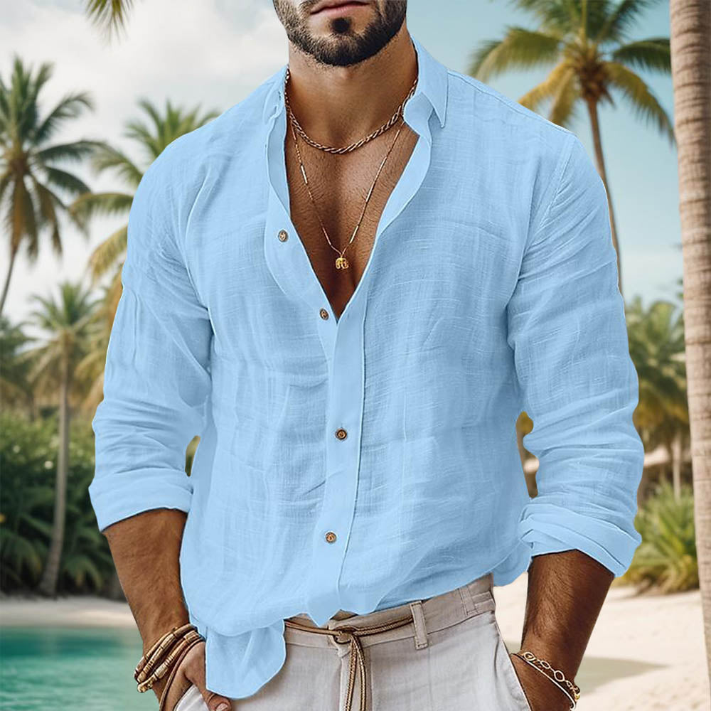DAMIANO | CAMICIA IN LINO ELEGANTE PREMIUM