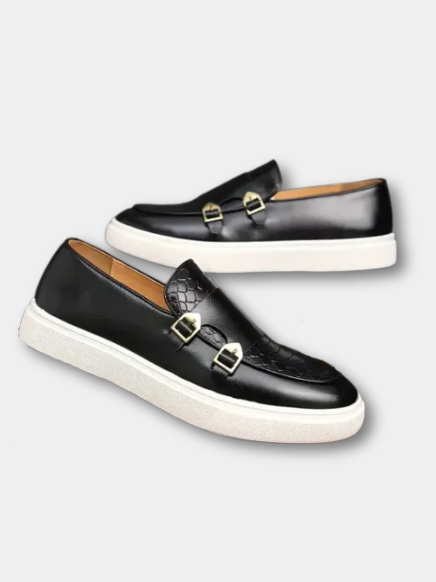 VALERIO | MOCASSINI CASUAL CON DOPPIA FIBBIA