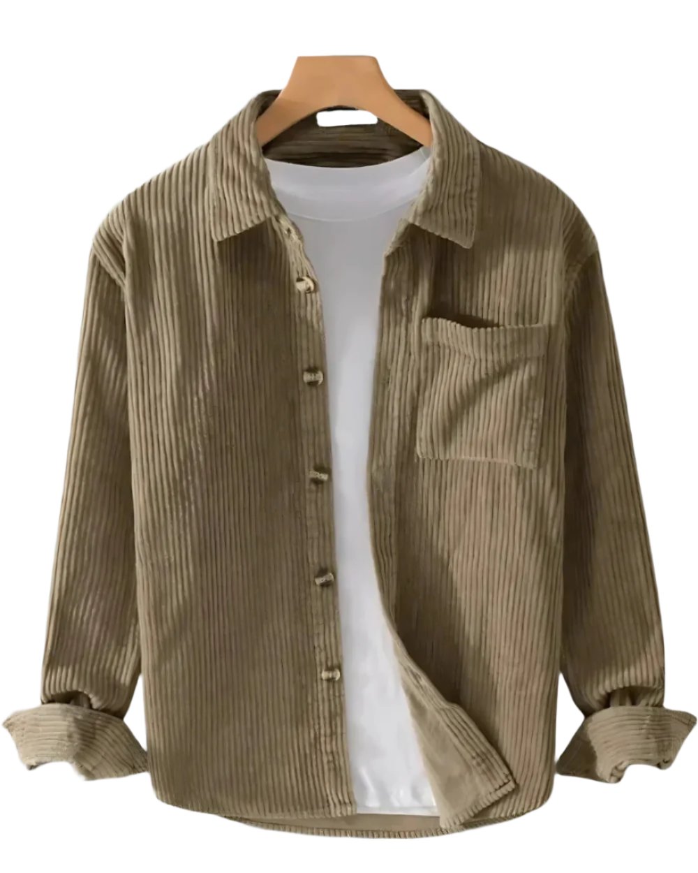 MARCO | CAMICIA IN VELLUTO A COSTE CASUAL PREMIUM
