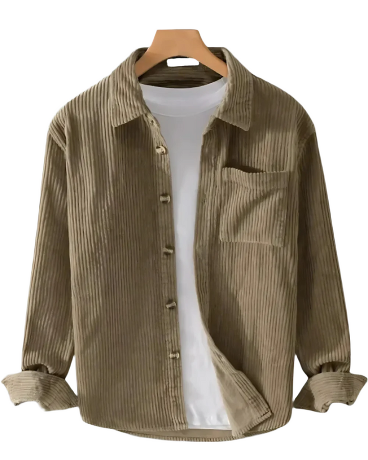 MARCO | CAMICIA IN VELLUTO A COSTE CASUAL PREMIUM