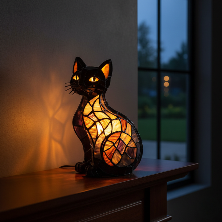 Gatto Radiante a Mezzanotte