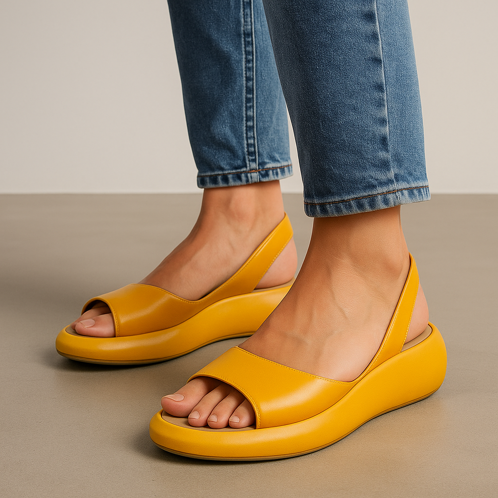 ELENA | SANDALI CON ZEPPA COMFORT ELEGANTE