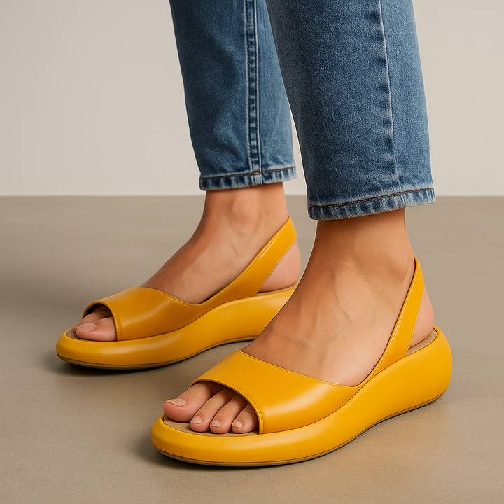 ELENA | SANDALI CON ZEPPA COMFORT ELEGANTE