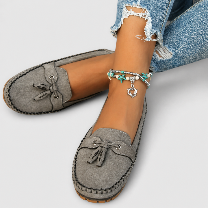 ALESSIA | MOCASSINI CASUAL CON NAPPINE