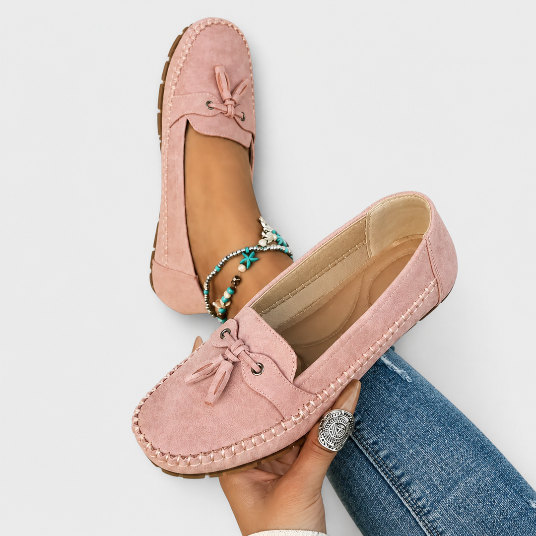 ALESSIA | MOCASSINI CASUAL CON NAPPINE