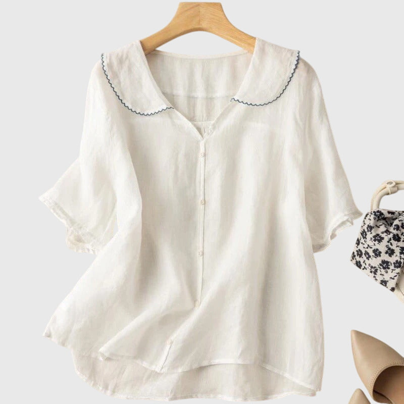GIULIA | BLUSA IN LINO VINTAGE