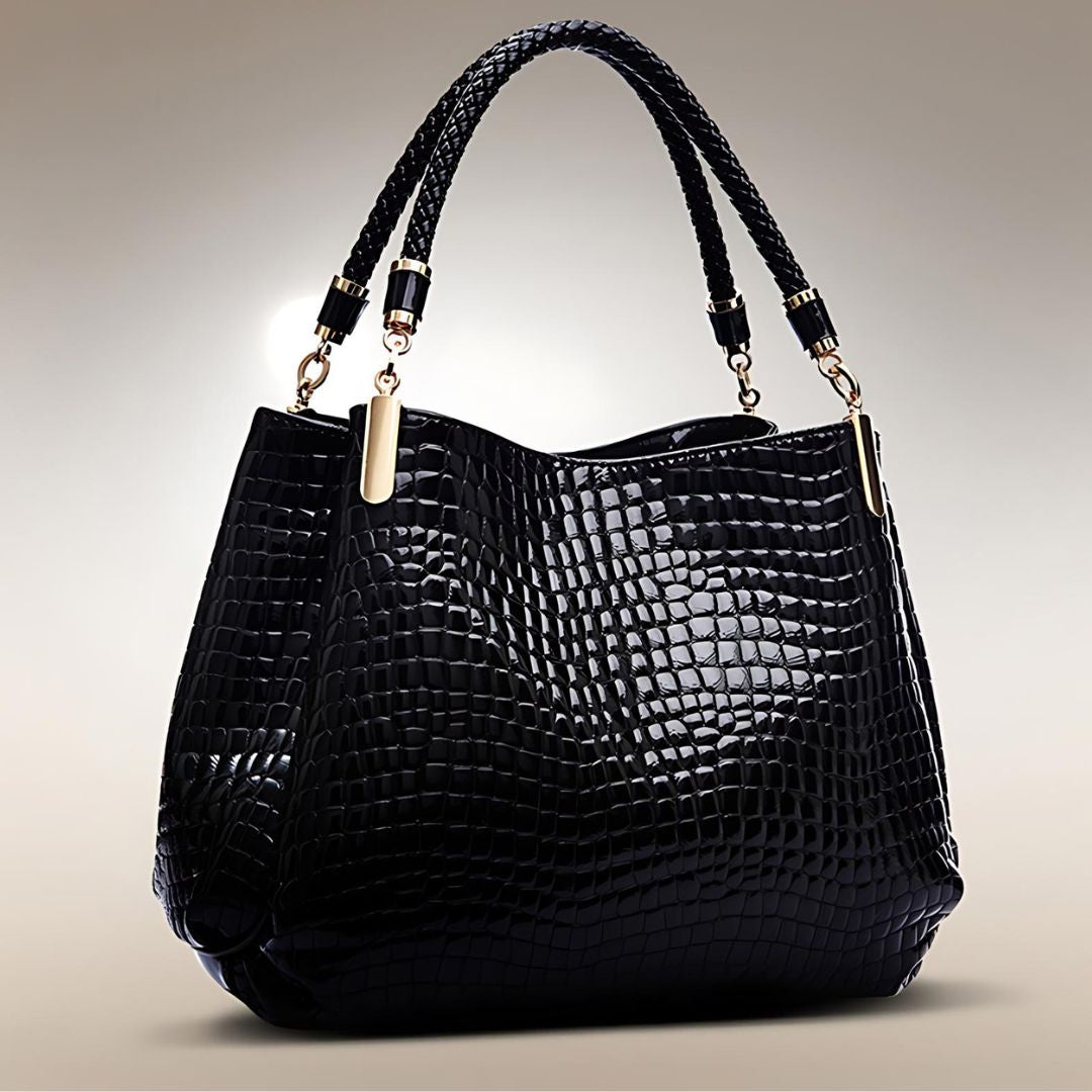 SELENE | BORSA ELEGANTE EFFETTO COCCODRILLO DAL FASCINO GLAMOUR