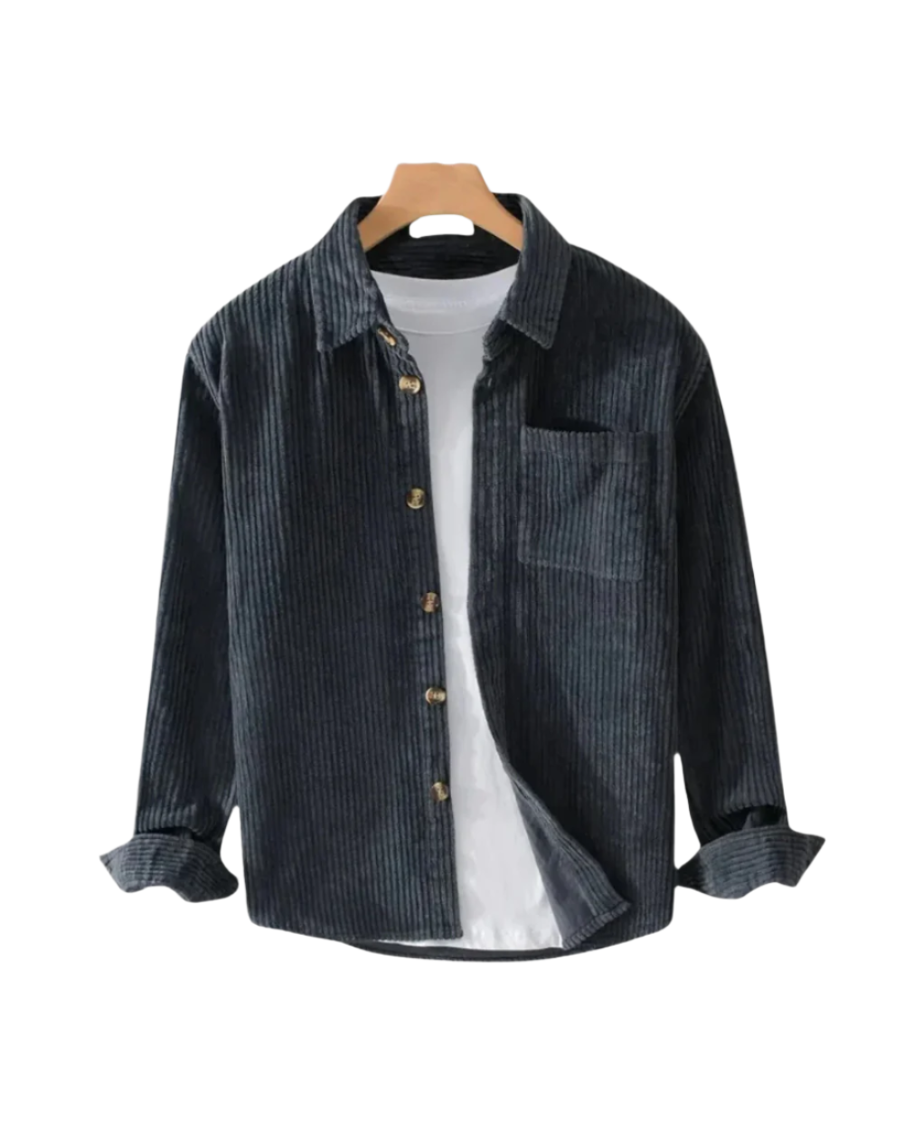 MARCO | CAMICIA IN VELLUTO A COSTE CASUAL PREMIUM