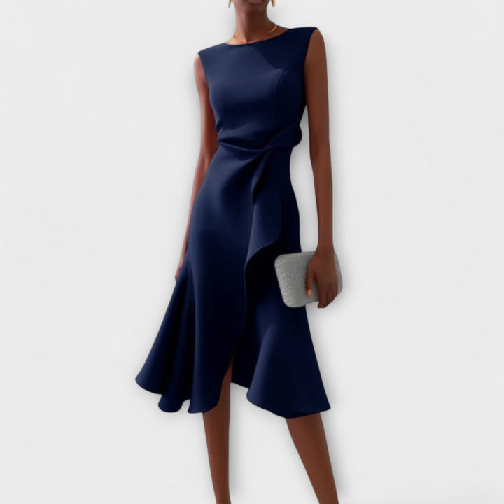 VITTORIA | ABITO MIDI ELEGANTE DRAPPEGGIATO