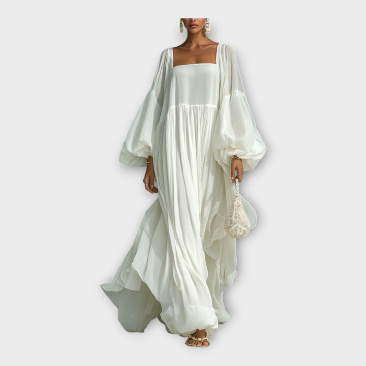 SERENA | ABITO LUNGO BOHO ELEGANTE