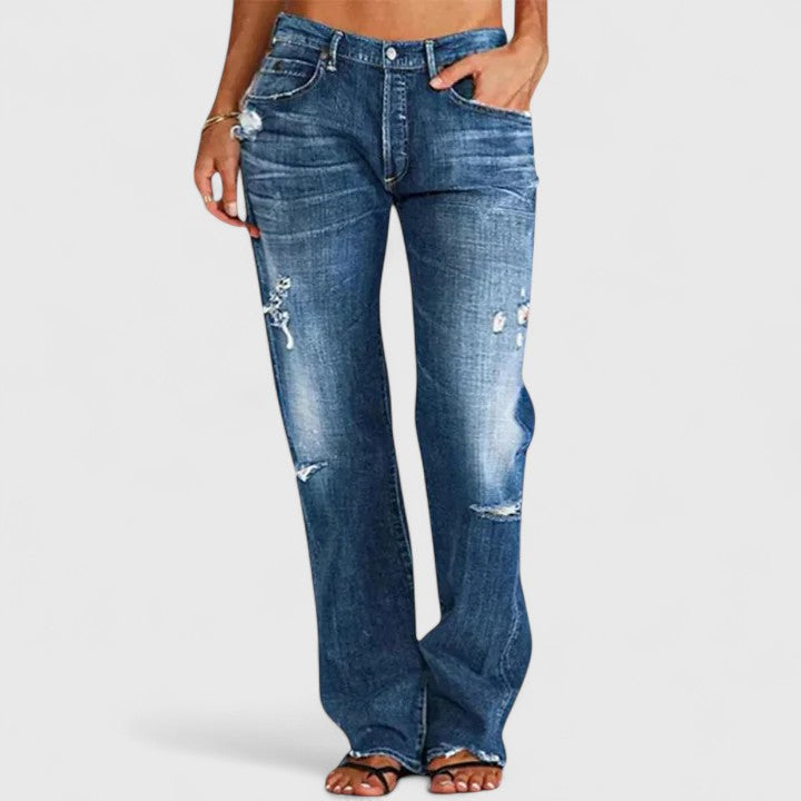 SOFIA | JEANS BOYFRIEND VINTAGE STRAPPATI