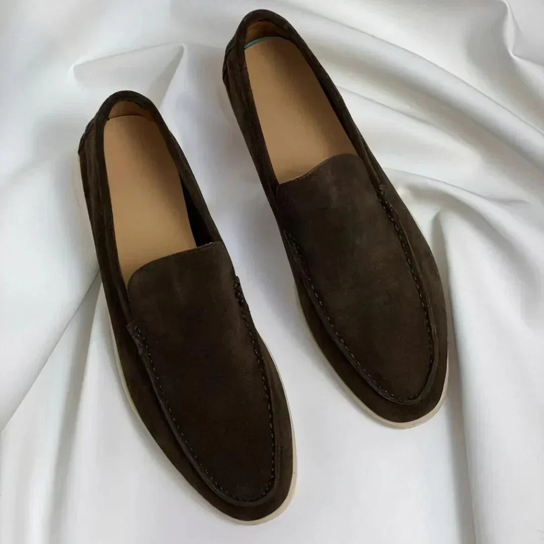 EMILIANO | MOCASSINI CASUAL EFFETTO CAMOSCIO