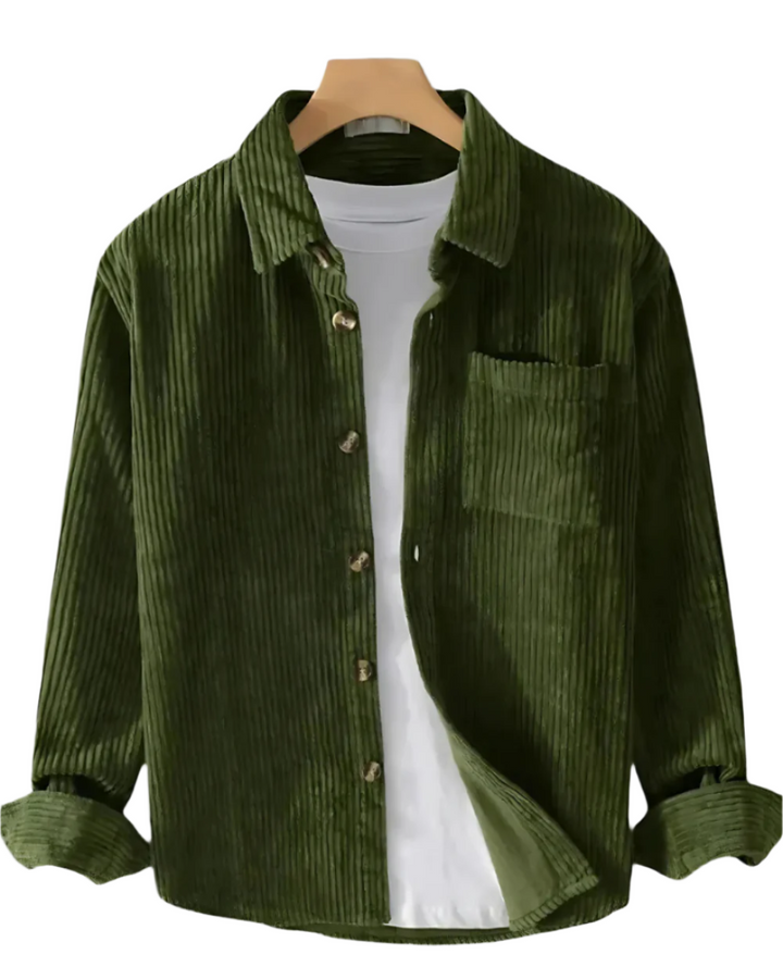 MARCO | CAMICIA IN VELLUTO A COSTE CASUAL PREMIUM