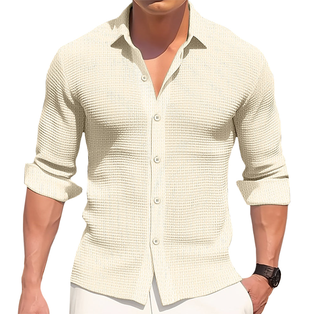 ANDREA | CAMICIA TESTURIZZATA ELEGANTE PREMIUM