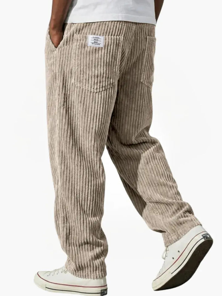 TOMMASO | PANTALONI IN VELLUTO A COSTE