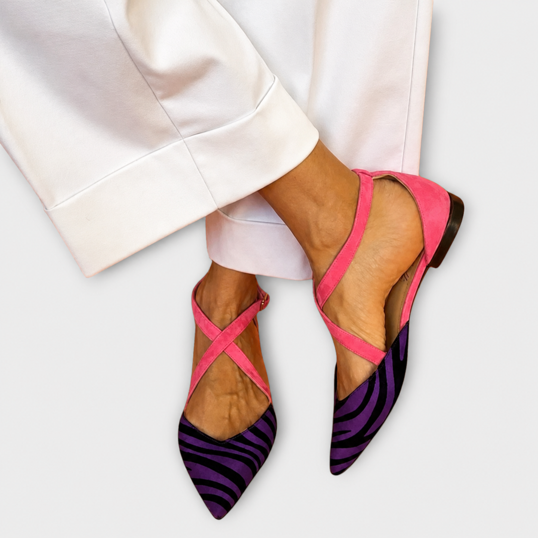 BIANCA | BALLERINE ELEGANTI CON FANTASIA ZEBRATA