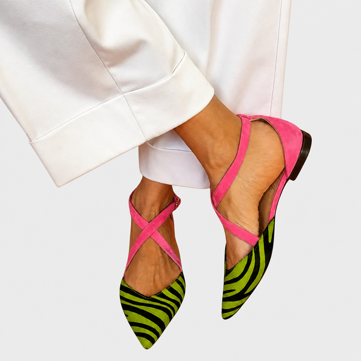 BIANCA | BALLERINE ELEGANTI CON FANTASIA ZEBRATA