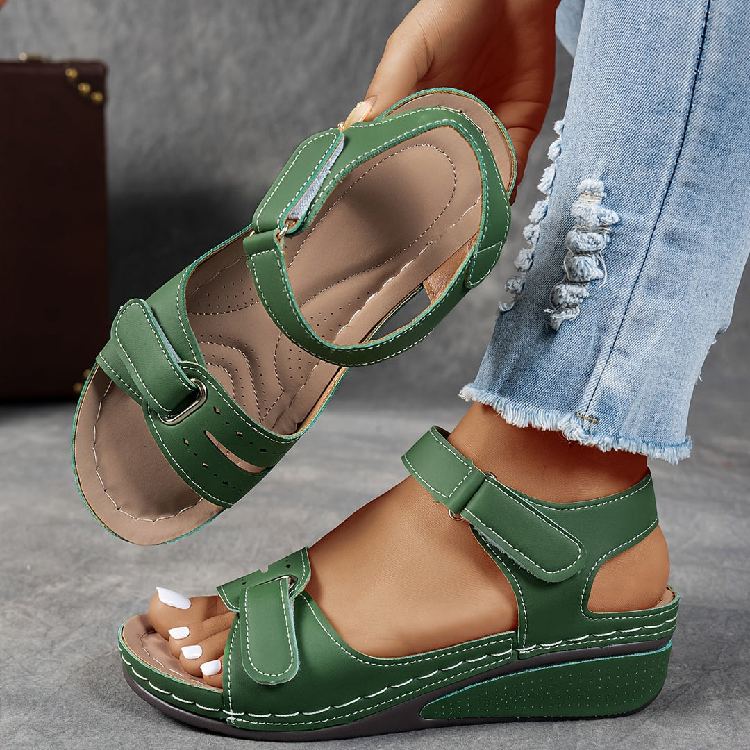 GIULIA | SANDALI ORTOPEDICI CON ZEPPA COMFORT