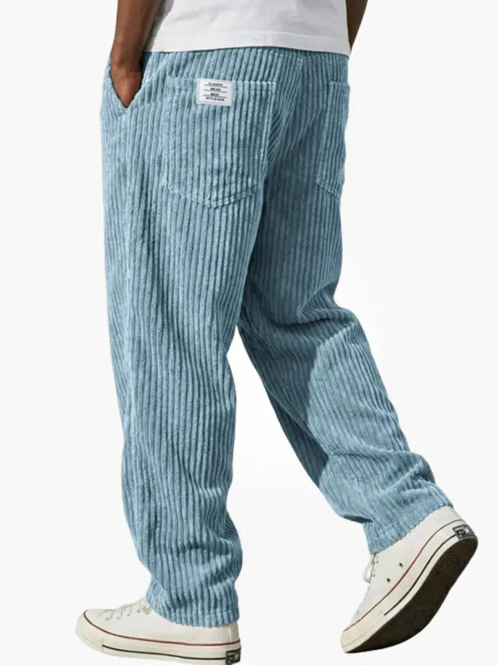 TOMMASO | PANTALONI IN VELLUTO A COSTE