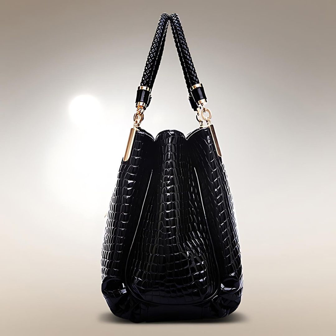 SELENE | BORSA ELEGANTE EFFETTO COCCODRILLO DAL FASCINO GLAMOUR