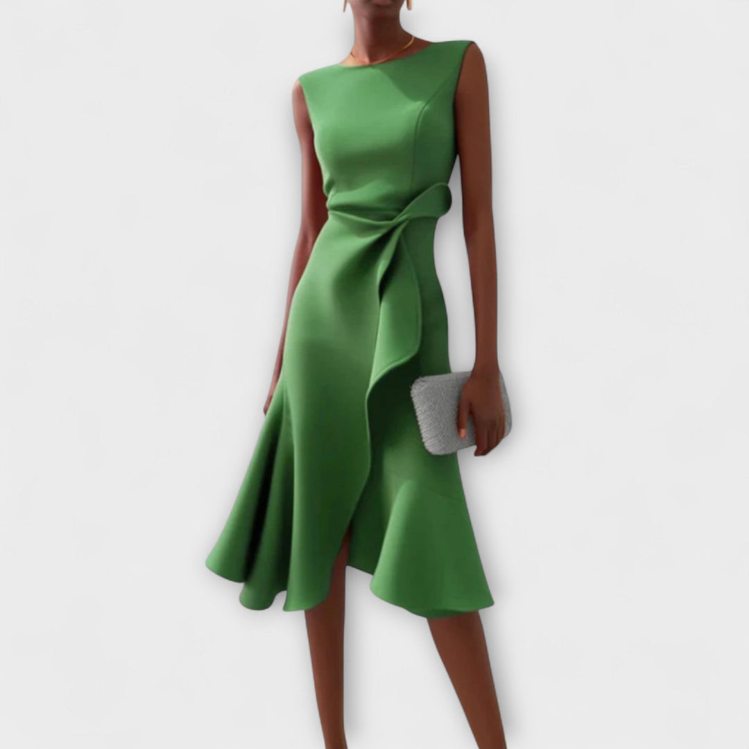 VITTORIA | ABITO MIDI ELEGANTE DRAPPEGGIATO
