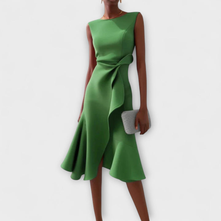 VITTORIA | ABITO MIDI ELEGANTE DRAPPEGGIATO