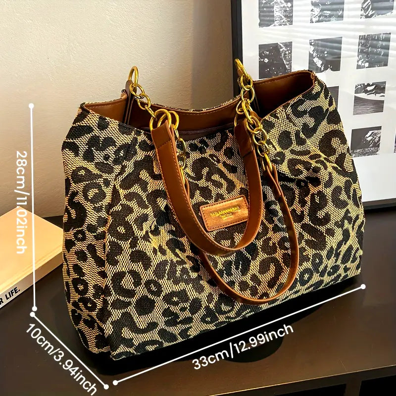 ZAHRA | BORSA ANIMALIER ELEGANTE DAL CARATTERE DECISO