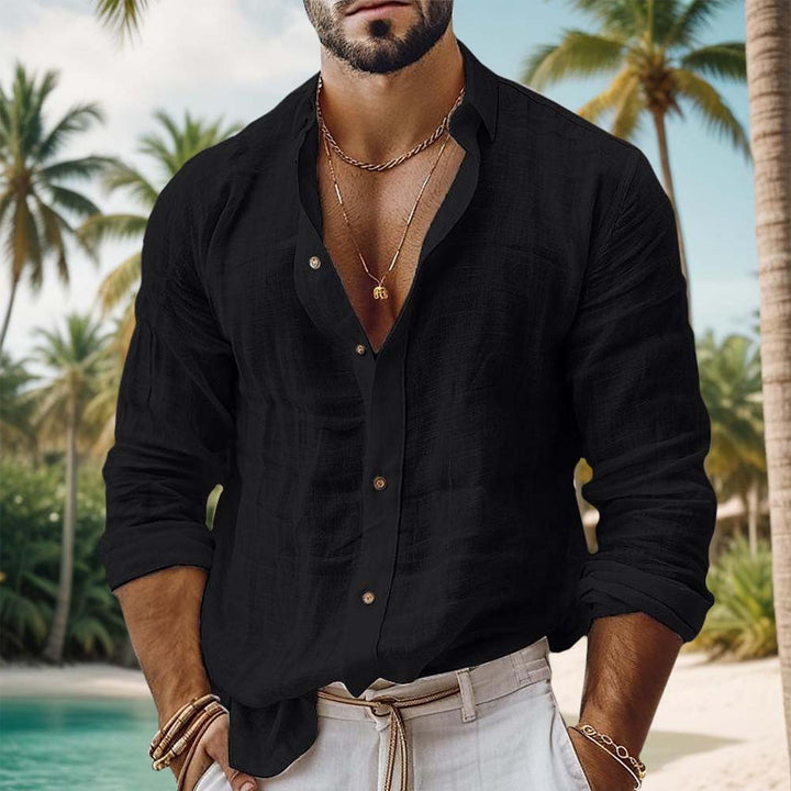 DAMIANO | CAMICIA IN LINO ELEGANTE PREMIUM