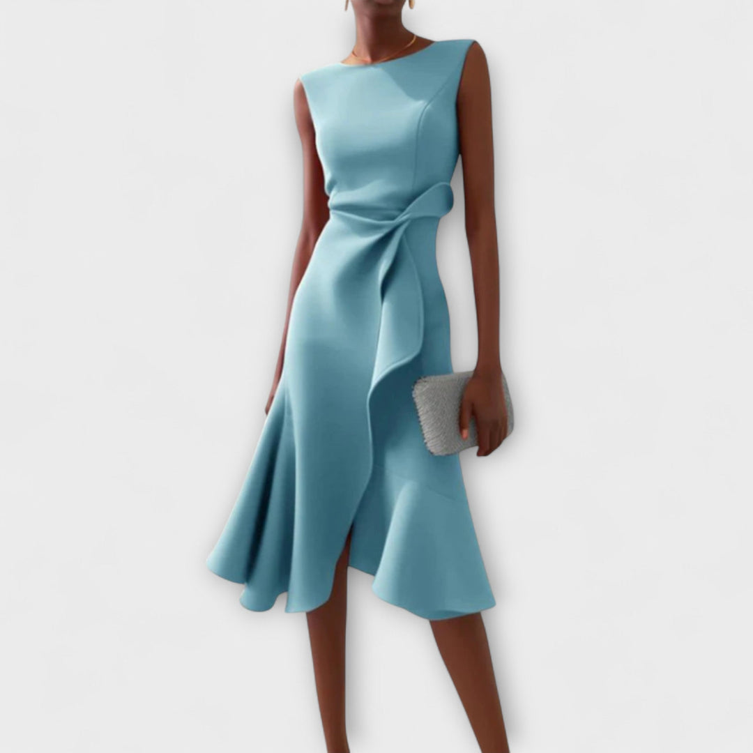 VITTORIA | ABITO MIDI ELEGANTE DRAPPEGGIATO