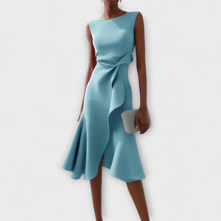 VITTORIA | ABITO MIDI ELEGANTE DRAPPEGGIATO