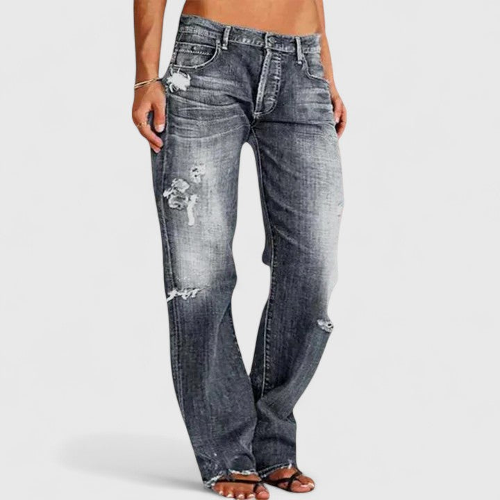 SOFIA | JEANS BOYFRIEND VINTAGE STRAPPATI