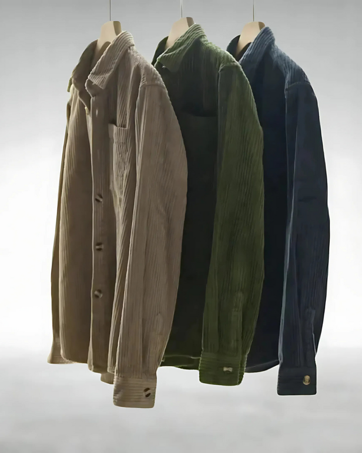 MARCO | CAMICIA IN VELLUTO A COSTE CASUAL PREMIUM