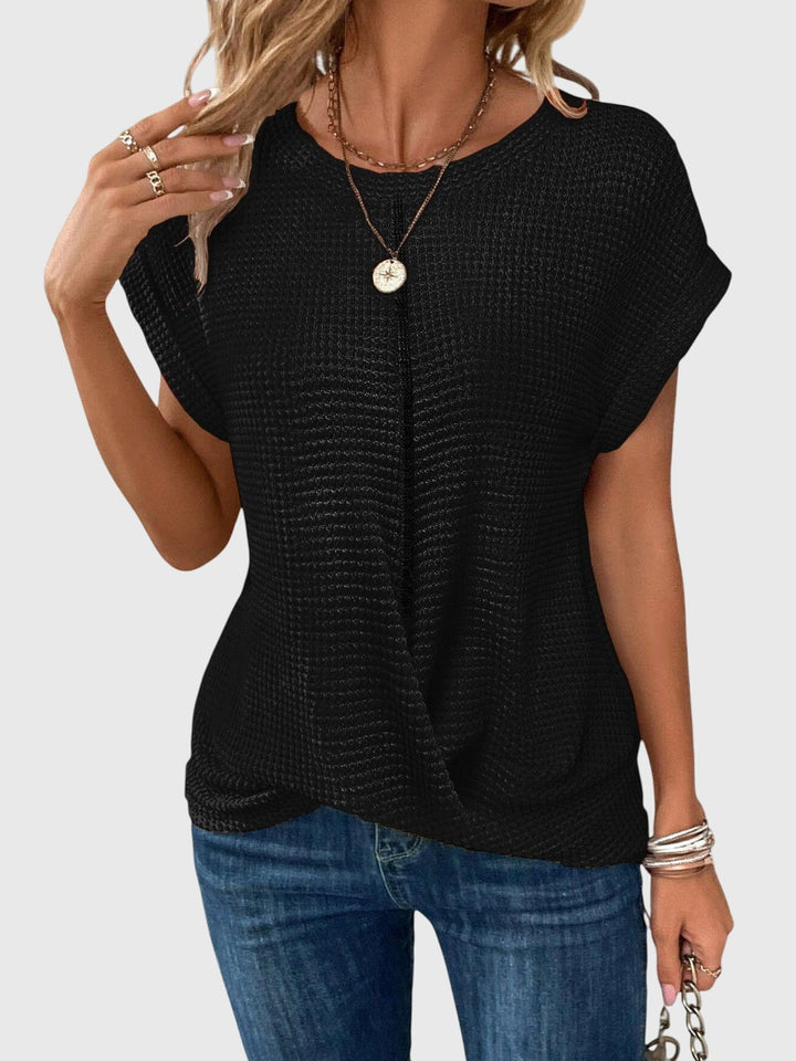 GIULIA | MAGLIA WAFFLE CASUAL