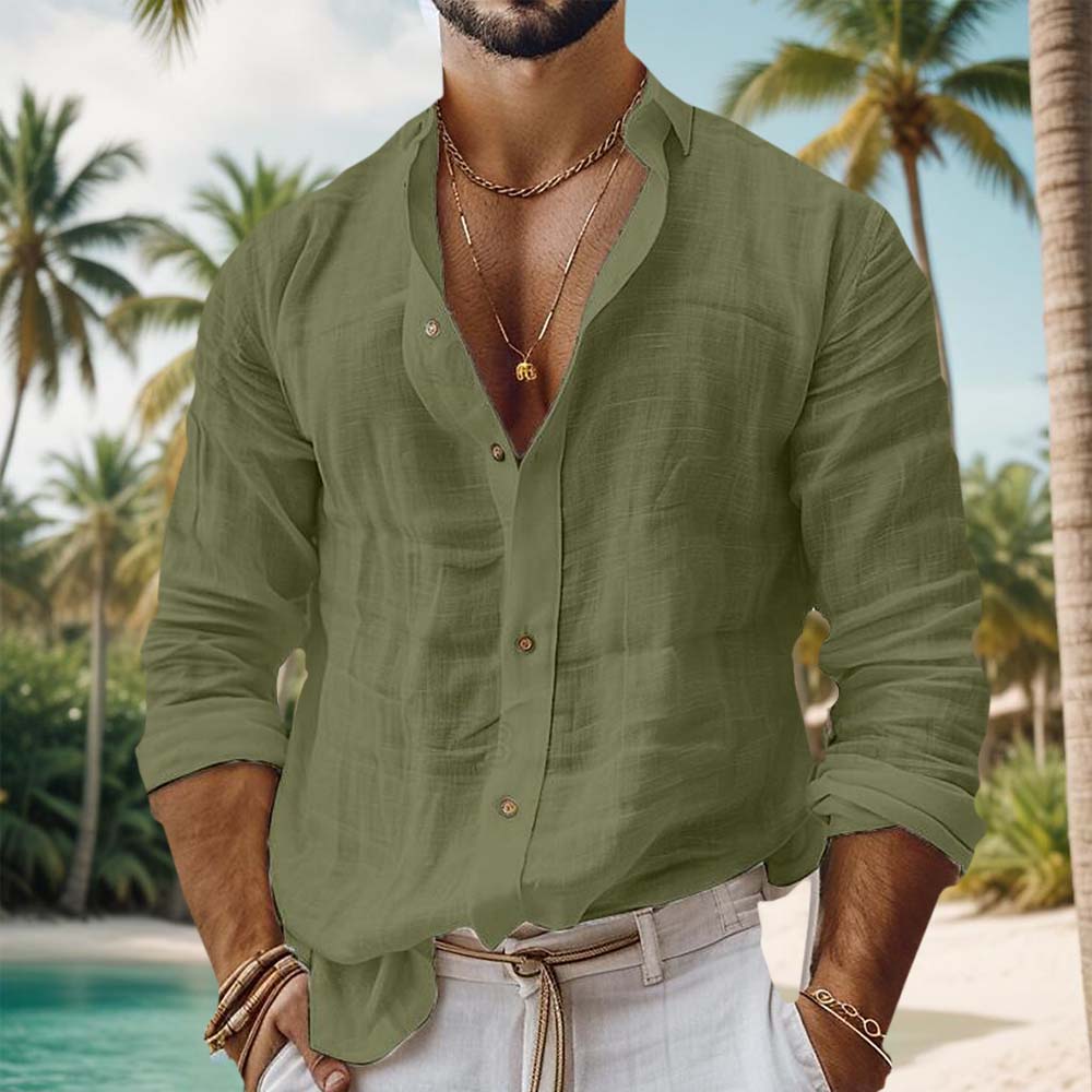 DAMIANO | CAMICIA IN LINO ELEGANTE PREMIUM