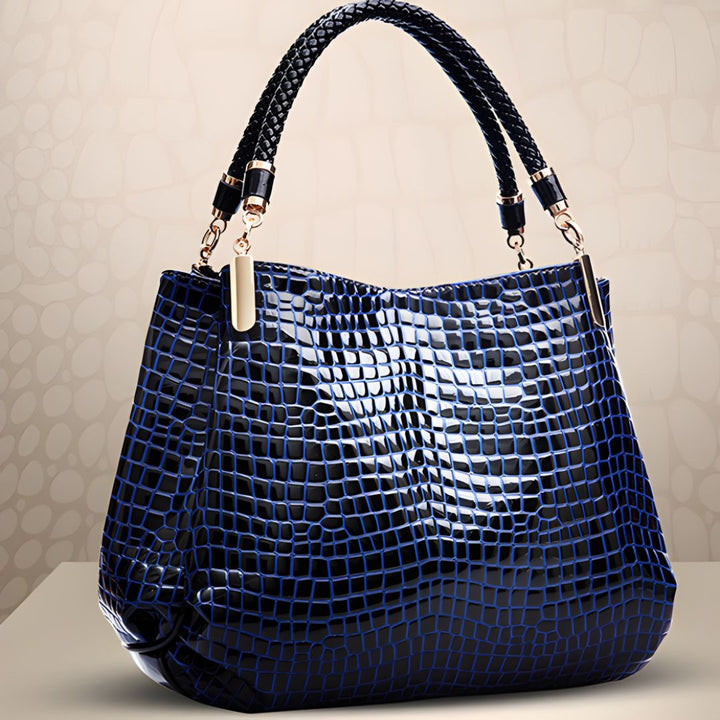 SELENE | BORSA ELEGANTE EFFETTO COCCODRILLO DAL FASCINO GLAMOUR