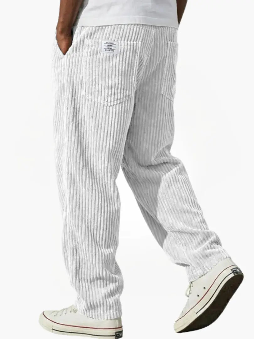 TOMMASO | PANTALONI IN VELLUTO A COSTE