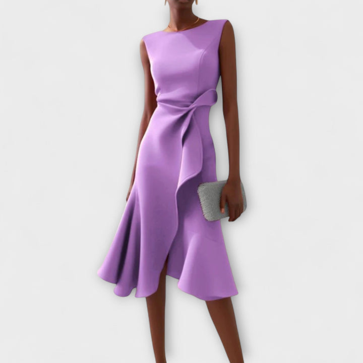 VITTORIA | ABITO MIDI ELEGANTE DRAPPEGGIATO