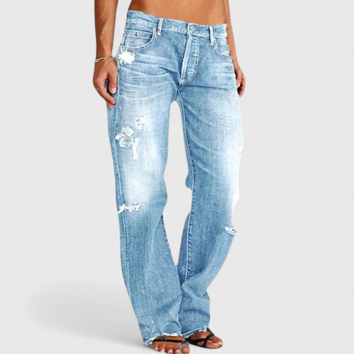 SOFIA | JEANS BOYFRIEND VINTAGE STRAPPATI