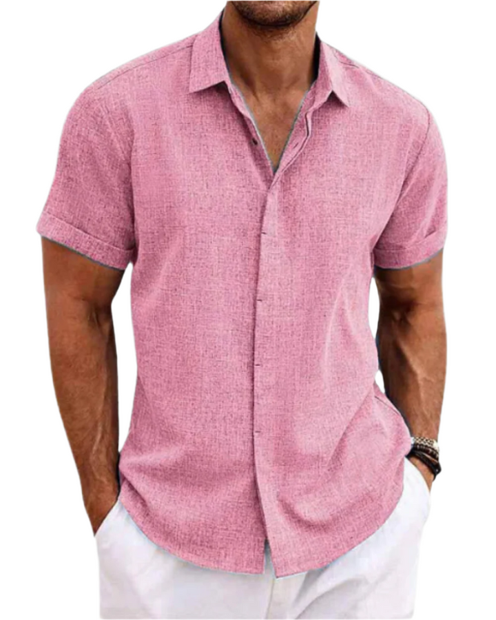STEFANO | CAMICIA ELEGANTE A MANICHE CORTE