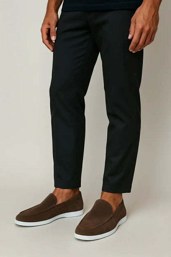 EMILIANO | MOCASSINI CASUAL EFFETTO CAMOSCIO