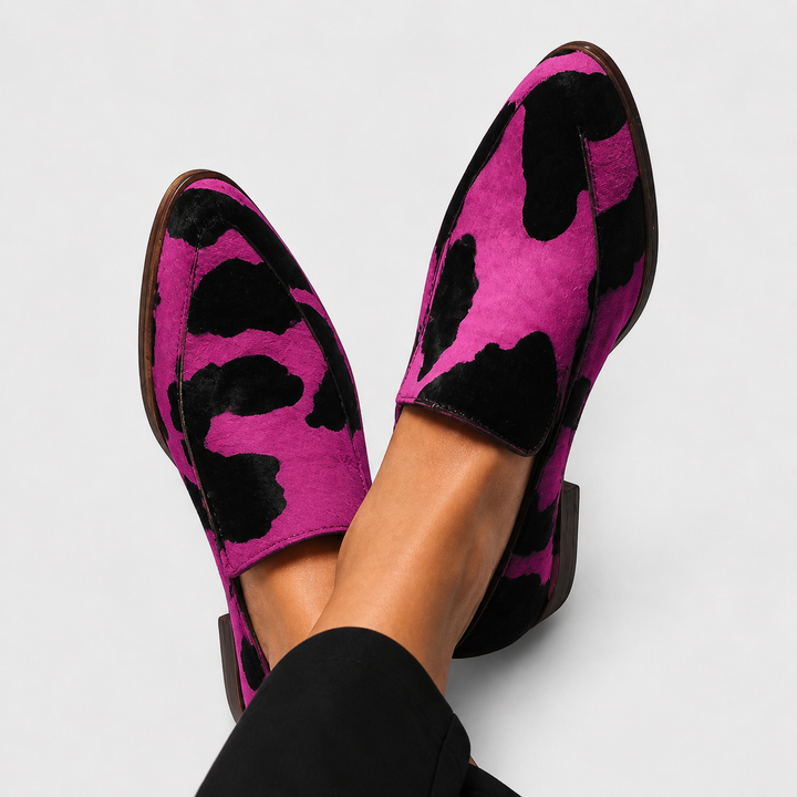 BIANCA | MOCASSINI ELEGANTI ANIMALIER