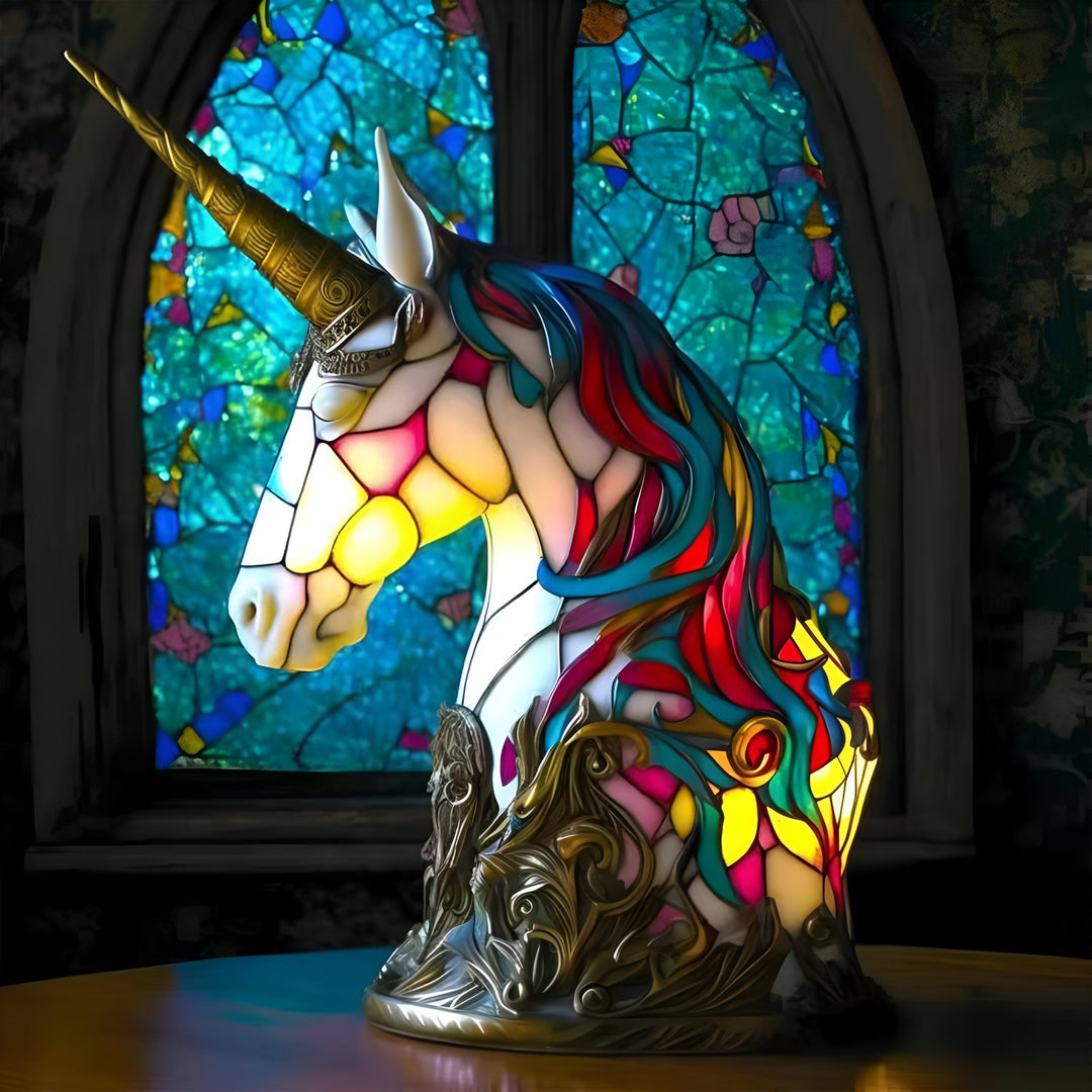 Luna – Lampada Magica a Forma di Unicorno