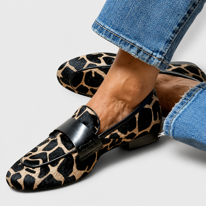 CHIARA | MOCASSINI ELEGANTI ANIMALIER
