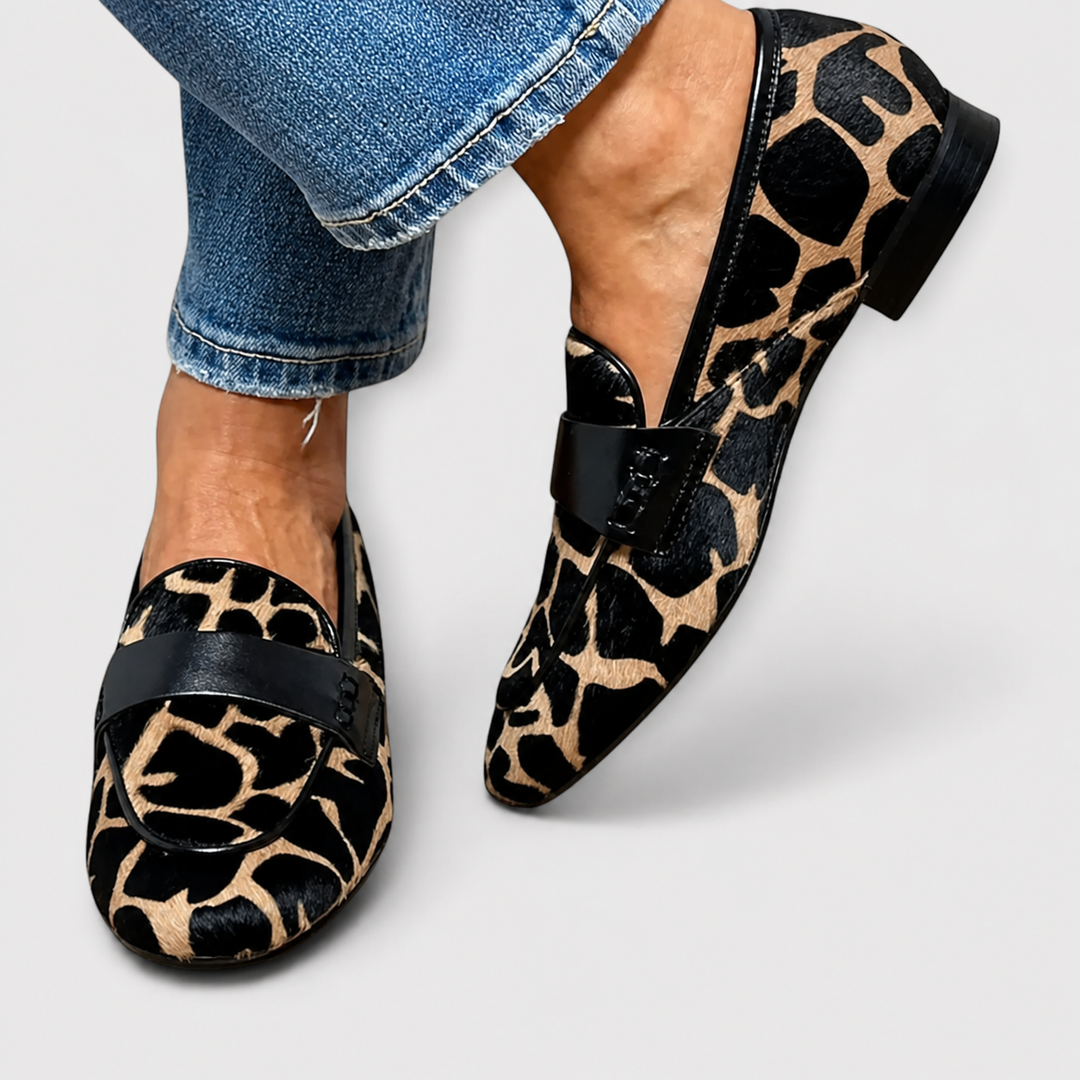 CHIARA | MOCASSINI ELEGANTI ANIMALIER