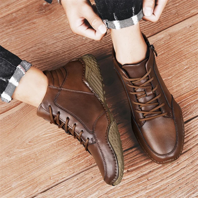 MASSIMO | SCARPE ALTE CASUAL IN PELLE