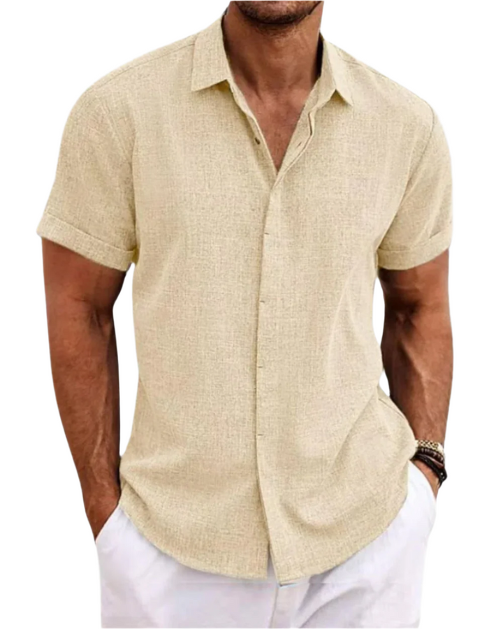 STEFANO | CAMICIA ELEGANTE A MANICHE CORTE